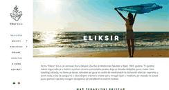 Desktop Screenshot of eliksir.hr